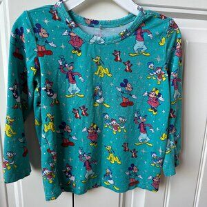 Posh Peanut Disney 100 Mickey and friends Loose Fit Shirt 2T